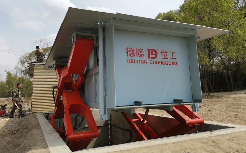 地坑压缩式垃圾转运站 地坑压缩式垃圾转运站