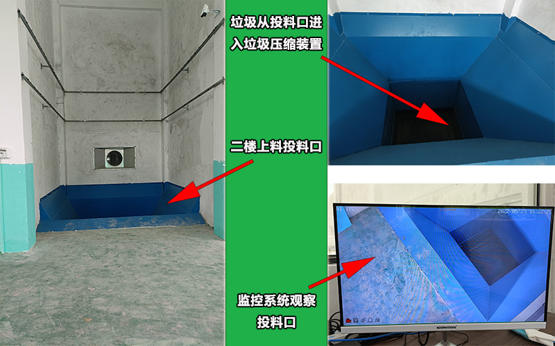 广东阳江22立方分体式垃圾压缩设备