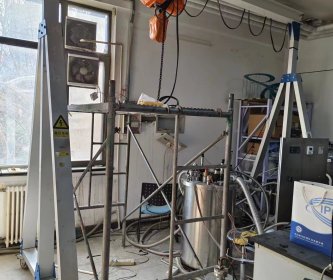 1T鋁合金手推龍門吊架