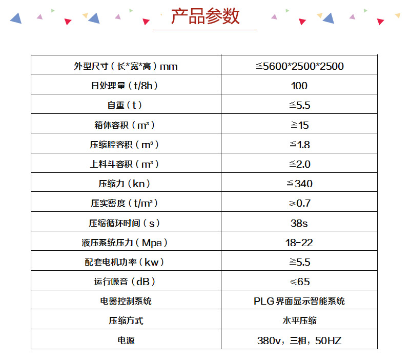 农村垃圾压缩存储设备-整体式垃圾中转压缩机