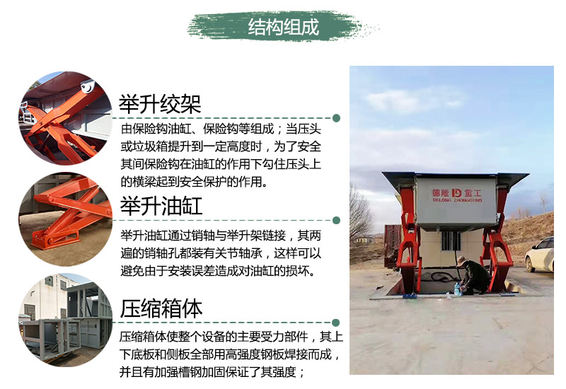 單位垃圾中轉(zhuǎn)壓縮設(shè)備-下沉式垃圾收集中轉(zhuǎn)設(shè)備