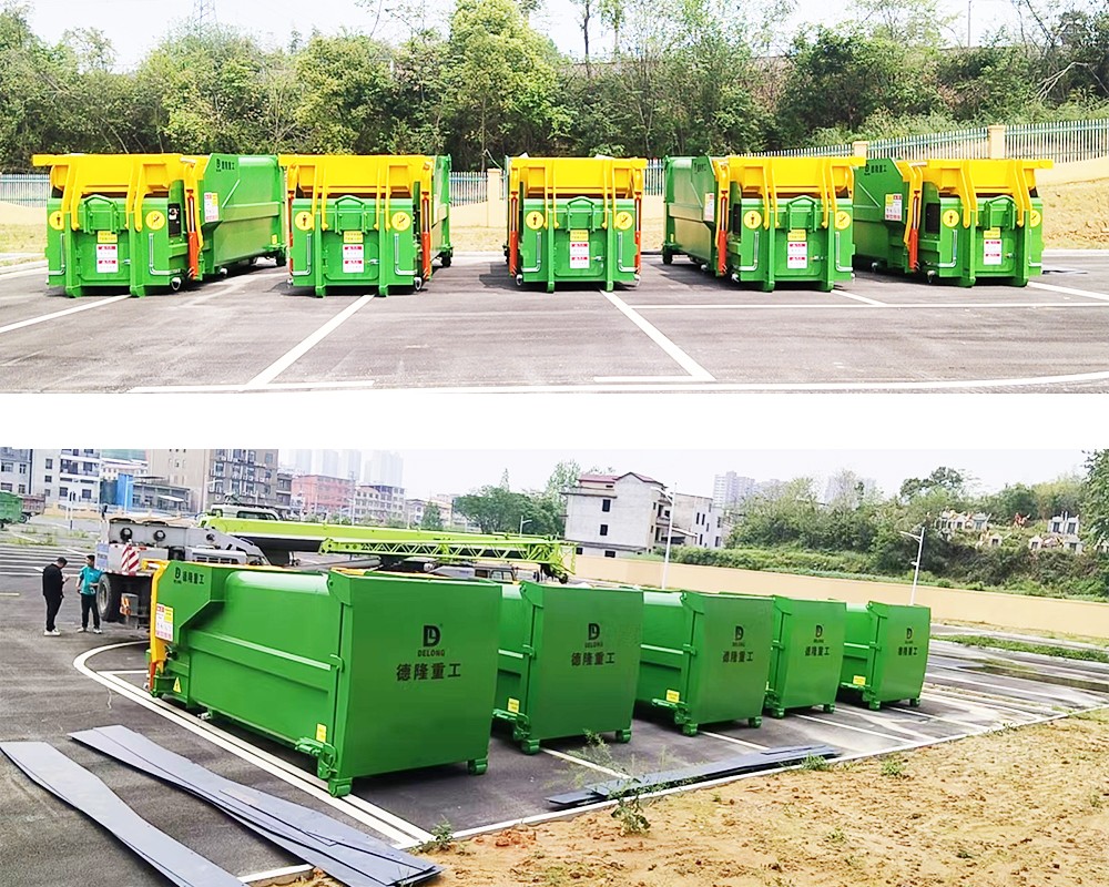 ����ĳ����5̨18�����ƶ�ʽѹ��������"����װ"�����ܱ߻���