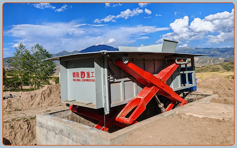 地埋式垃圾压缩机 地埋式垃圾压缩机