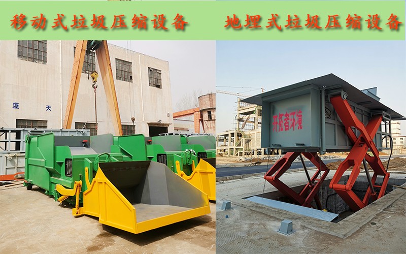 移動式垃圾壓縮設備 移動式垃圾壓縮設備