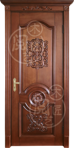 wh-011-沈阳实木门定制_沈阳原木门厂家_阅木匠艺