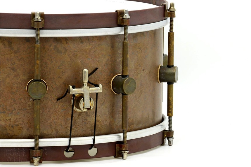 af军鼓a&f军鼓copper红铜14x6.5复古小军鼓做旧