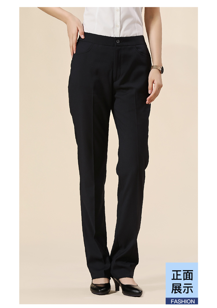 高档商务黑色西裤-女士