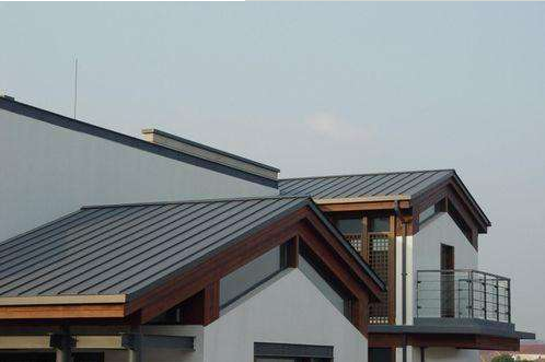 铝镁锰屋面板的独栋别墅
