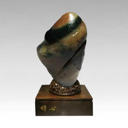 达摩_观赏石[奇石]艺术网『中国百石欣赏』