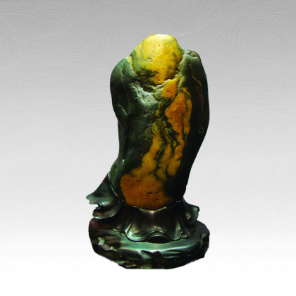 泼墨仙人_观赏石[奇石]艺术网『中国百石欣赏』