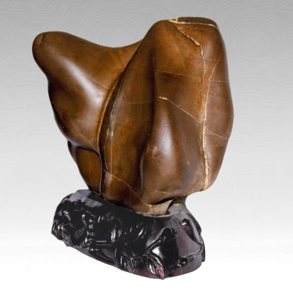 《生命之源》,朴成龙藏石,景观石,中国百石欣赏,奇石大典,中国观赏石