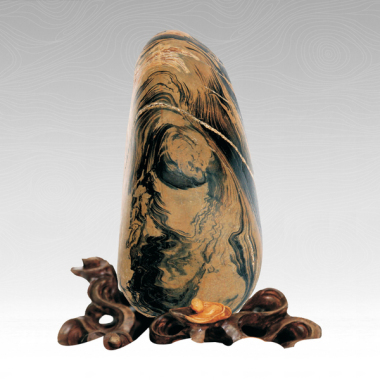 泼墨仙人_中国观赏石[奇石]艺术网『中国百石欣赏』