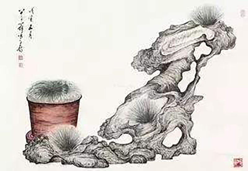 �峯��ʯ�Ļ���֣��������ʯ�Ļ�