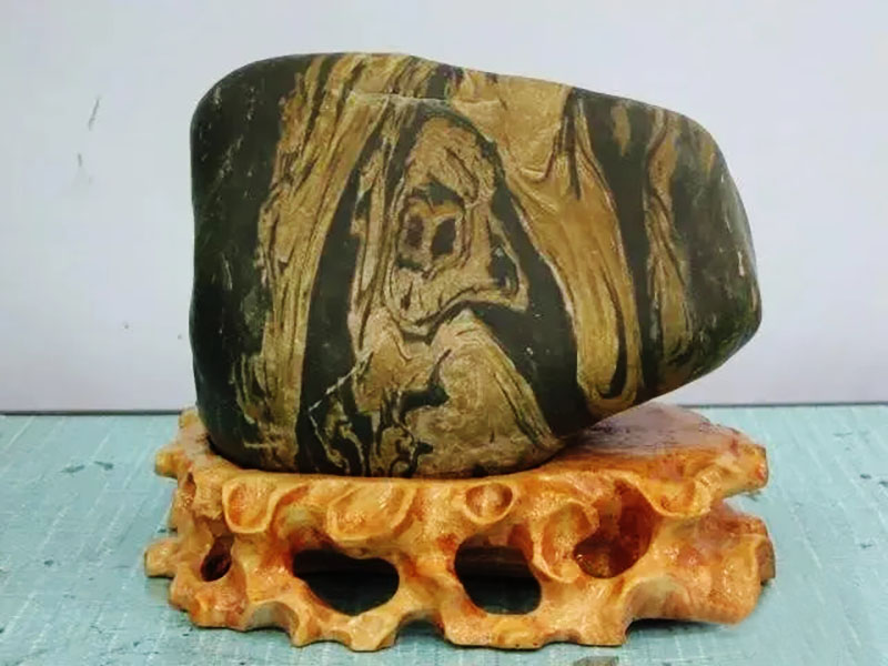 一块奇石惊现孙悟空,13万成交 一块奇石惊现孙悟空,13万成交