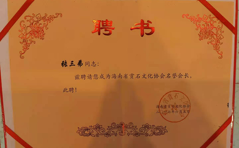 张三弟曾受聘证书及其他荣誉 张三弟曾受聘证书及其他荣誉