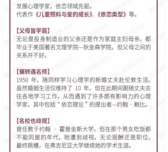盘点心理学界十大女神