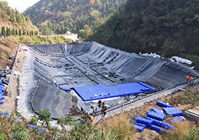 滲濾液調節池密封浮動蓋工程