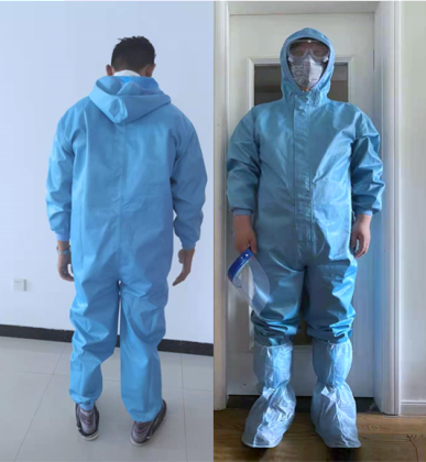 聚酰亚胺纳米纤维气凝胶防护服-内蒙古复合材料产研院