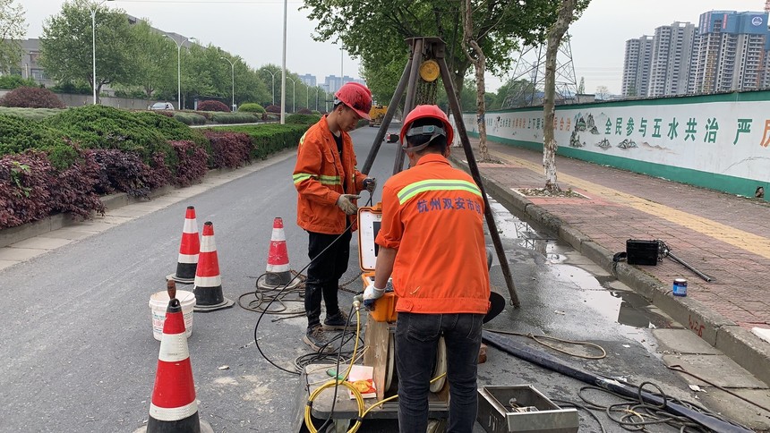 杭州萧山钱江世纪城管网CCTV检测、非开挖修复工程（2016年）