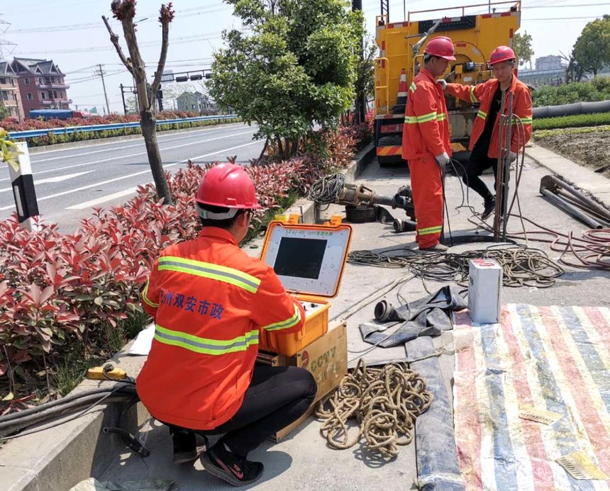 杭州市某區污水管道CCTV檢測維護年度工程
