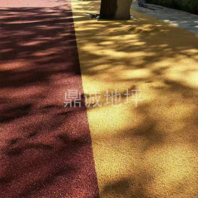 彩色陶瓷顆粒防滑路面