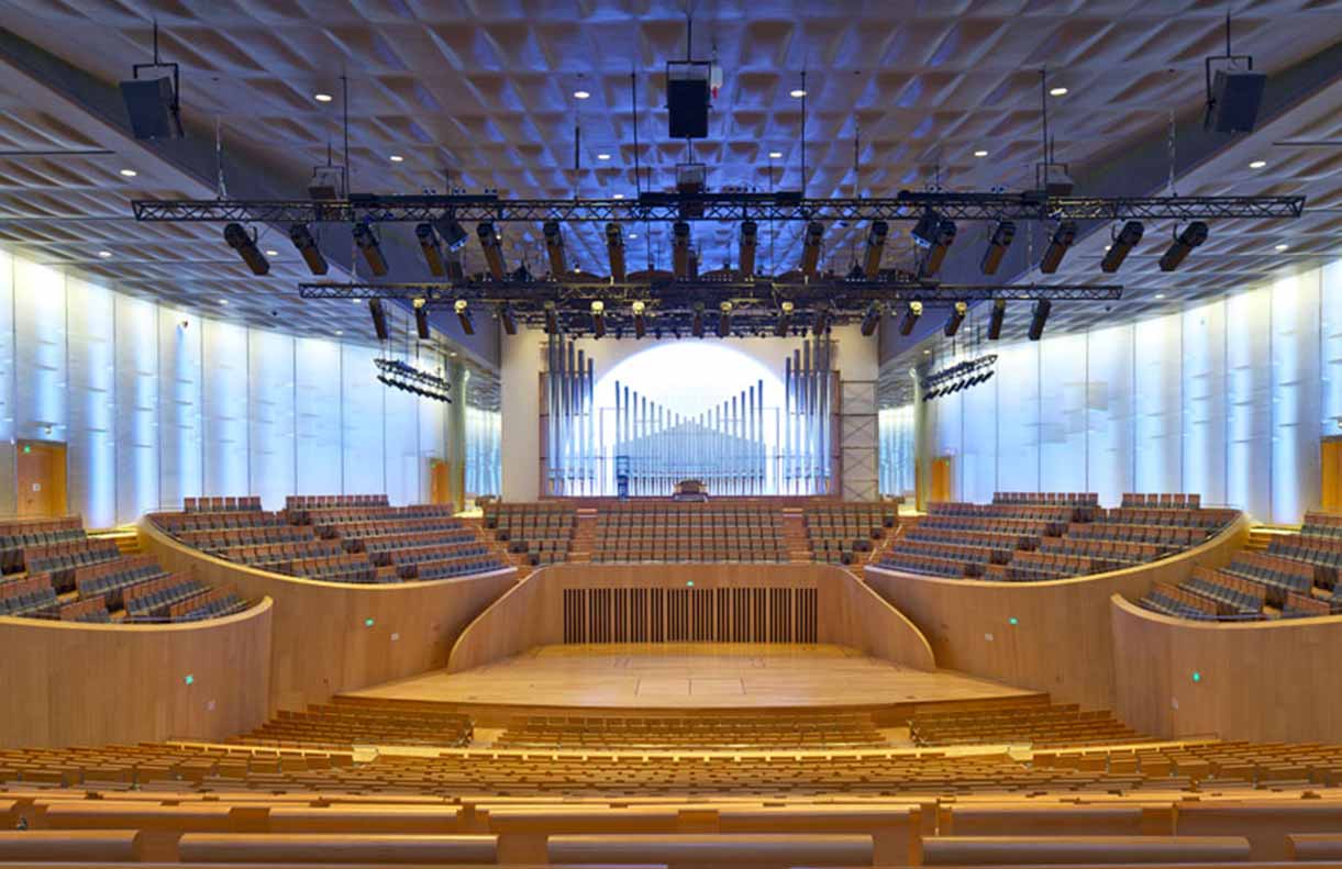 竹饰面案例——山东省会文化艺术中心大剧院