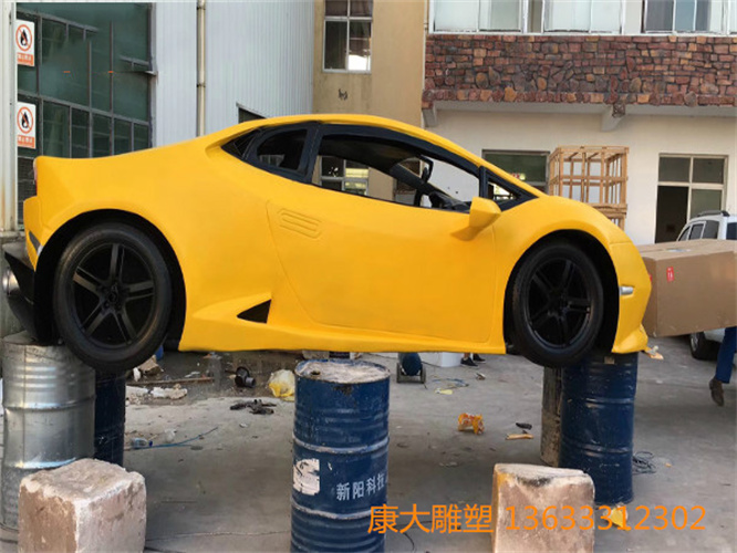 卡通汽车模型不锈钢雕塑摆件不锈钢汽车模型雕塑艺术先锋