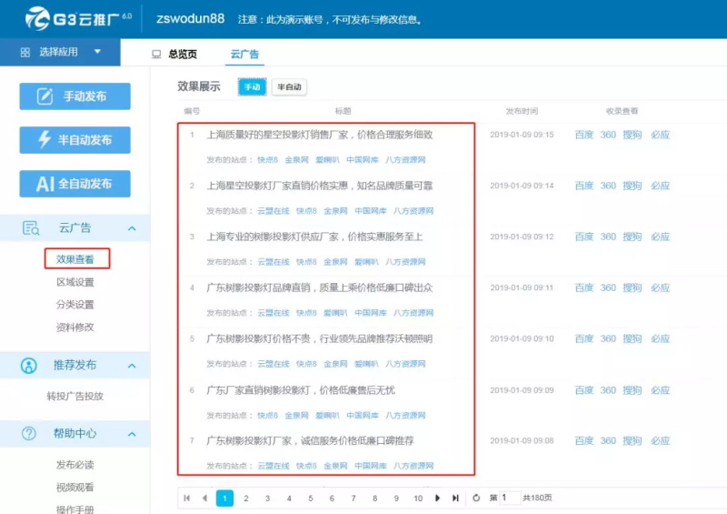 西安G3云推广5+3+1模式打造全网整合营销平台