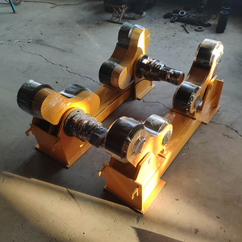 运达出售可调式焊滚轮架压力容器滚轮架10吨滑轮支架