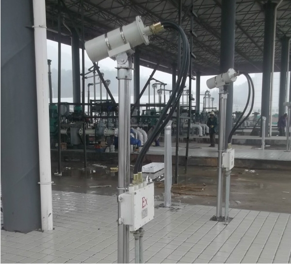 油库防爆摄像机安装图