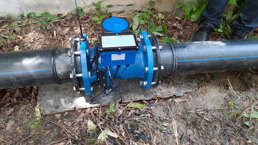 管段式超声波流量计