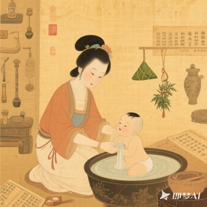 jimeng-2025-06-03-456-���������������ɶ�Ӧ���ϵ�ͼƬ�����ⲩ�������ŷ�������ԡ��ͼ�������и�����������ˮ��Ӥ��ϴͷ����˵Ա�ܻ���������ز��䣺_������γ����еķ��ѷ��ط���_˭....jpeg