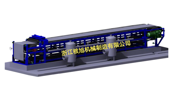 真空过滤机_带式真空过滤机_真空皮带脱水机「核旭机械」du橡胶带式