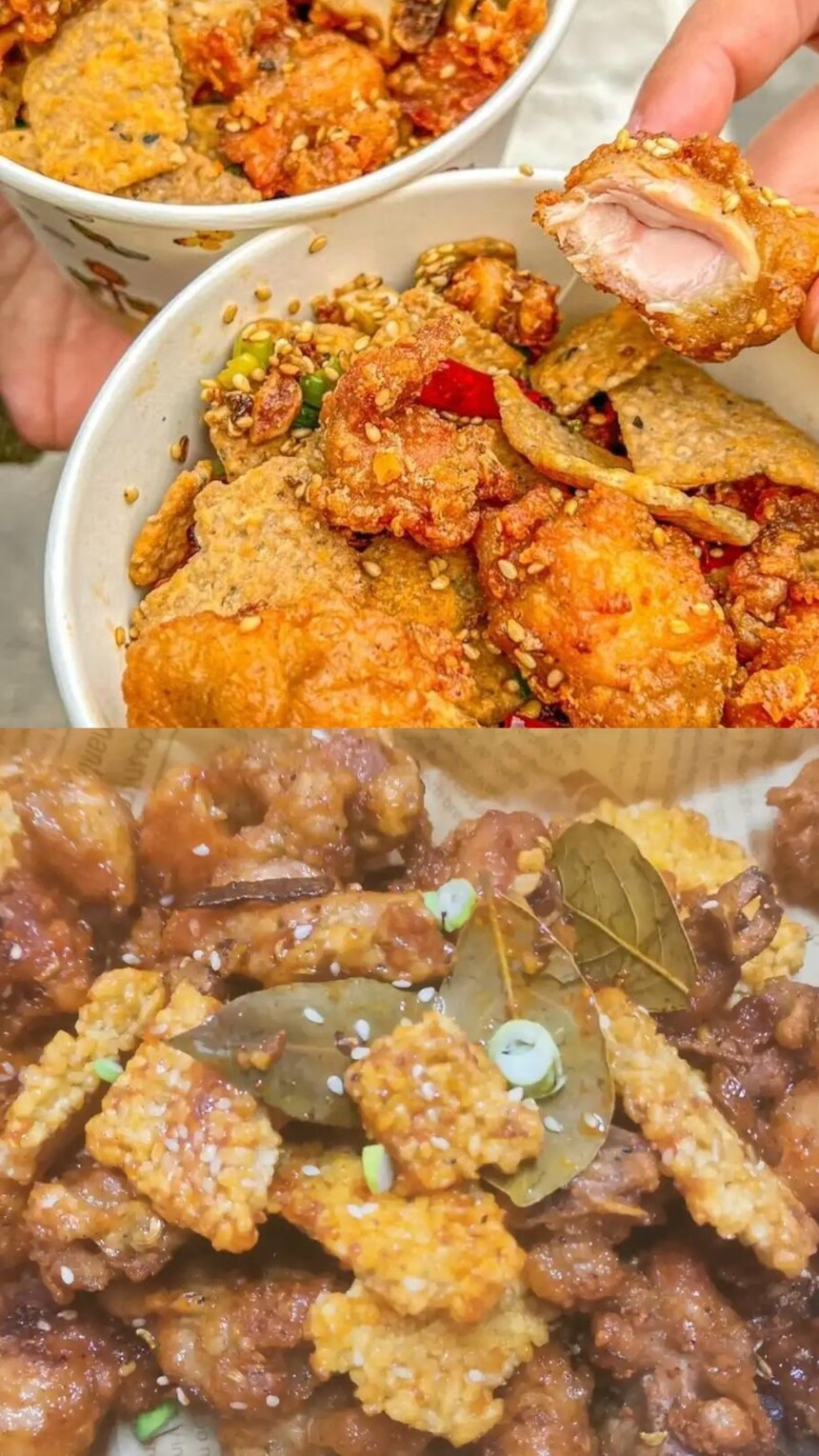 蟹黄锅巴鸡制作步骤(蟹黄锅巴鸡制作配方和配料有哪些) 蟹黄锅巴鸡制作步骤(蟹黄锅巴鸡制作配方和配料有哪些)