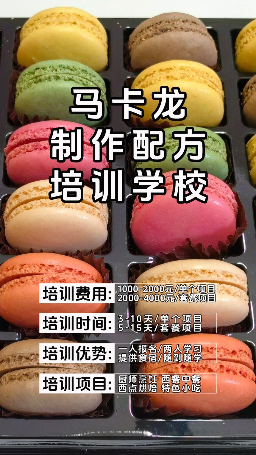 马卡龙制作培训机构(马卡龙技术培训哪里好) 马卡龙制作培训机构(马卡龙技术培训哪里好)