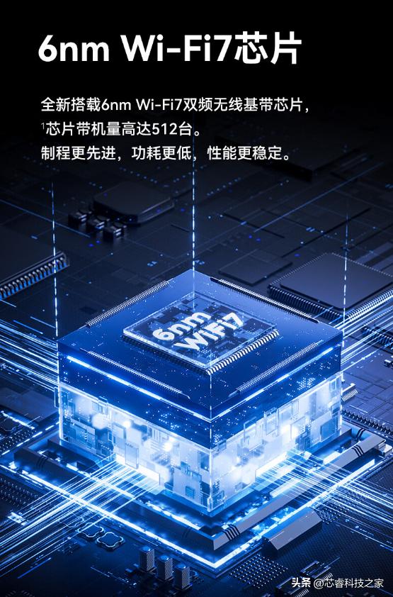 中兴巡天BE5100系列路由器_中兴ZXDU68_6nm芯片WiFi7路由器性能提升