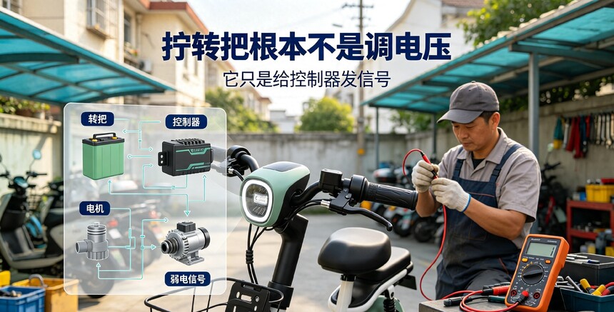 48V高频开关电源_控制器PWM调速技术_电动车转把工作原理