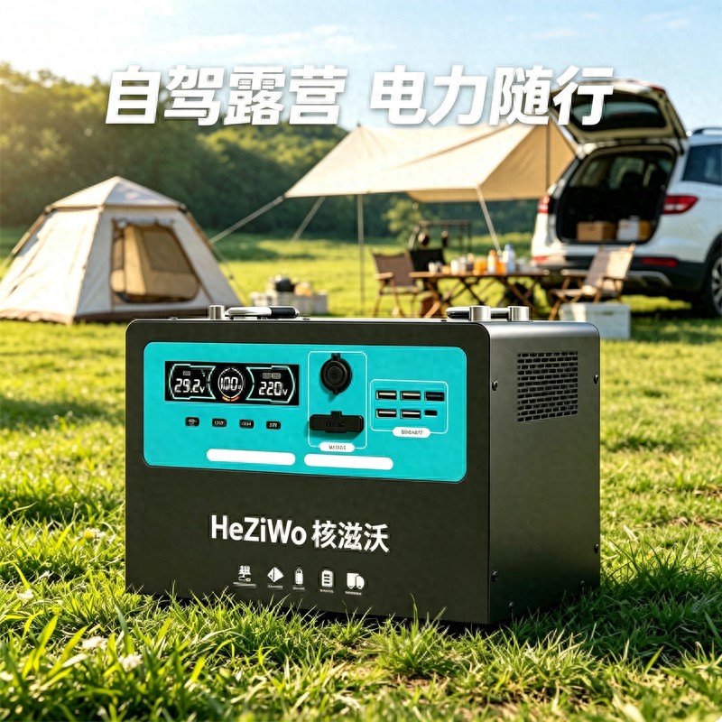 48V高频开关电源_核滋沃户外电源磷酸铁锂_大功率户外电源自驾使用