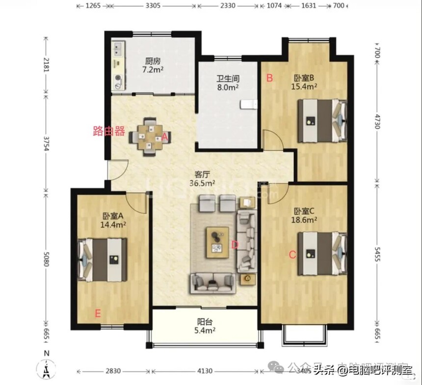 中兴问天路由器散热设计_中兴BE7200 MAX万兆路由器_中兴ZXDU68