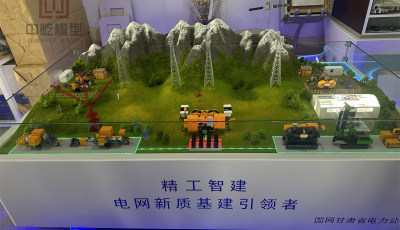國(guó)網(wǎng)甘肅省電力公司項(xiàng)目沙盤(pán)