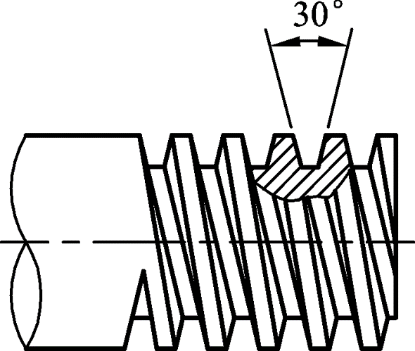 螺纹的画法怎么画图片