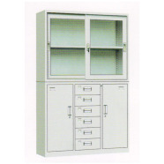 KW-020中六斗寬移門(mén)柜