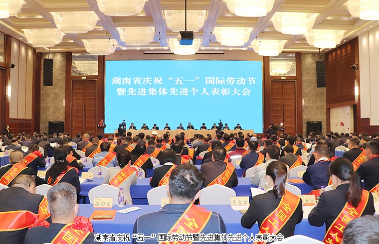 绿之韵集团董事长胡国安荣获“湖南省五一劳动奖章”插图4