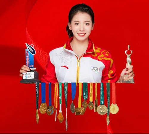 官宣！世界冠军连婕担任“金日品牌形象大使”