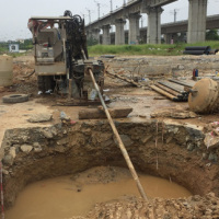 非開挖PE管道施工 (2)