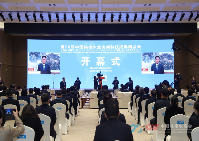 第28届中国杨凌农业高新科技成果博览会开幕