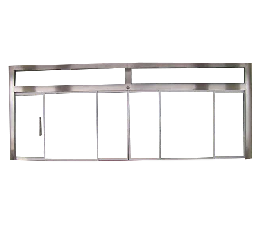鋁合金玻璃防火門