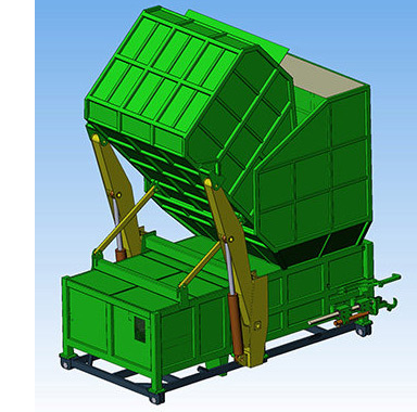 分体式垃圾中转站压缩装置