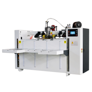 雙伺服高速半自動釘箱機