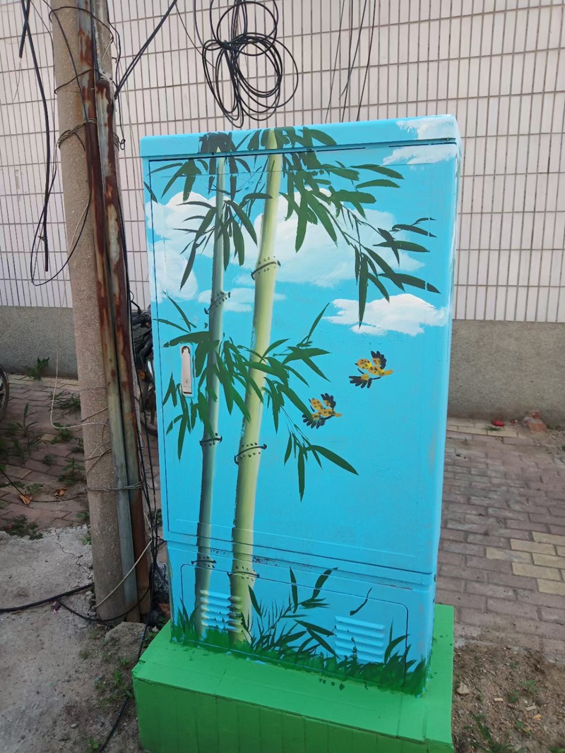 电表箱彩绘_上海卓慧艺术